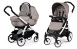 Коляска 2 в 1 Peg Perego Book 51 XL Modular (шасси White/Black) — Mod Beige