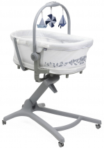 Кроватка-стульчик Chicco BABY HUG PRO — WHITE CREAM