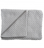 Плед Schardt Sunny, 75х100 см — светло-серый