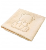 Покрывало Italbaby Amore 65х80 пике — белый