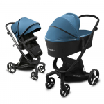 Коляска 2 в 1 Amarobaby Tutum с Auto Brake — Синий