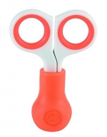 Безопасные ножницы с базой Bebe Confort — коралловый