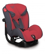 Автокресло CASUALPLAY BEAT S — RED FLAME(бамбук)