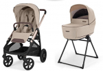 Коляска 2 в 1 Inglesina Aptica с подставкой под люльку Stand Up New — Pashmina Beige 2025