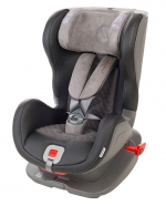 Автокресло Avionaut GLIDER ROYAL — Черный/Серый кожа