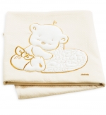 Покрывало Italbaby Love 110х150 пике — крем