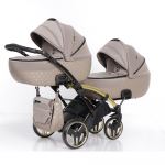 Коляска для двойни 2 в 1 TAKO LARET IMPERIAL DUO Slim — TLI-02 DUO slim бежевый/рама золото