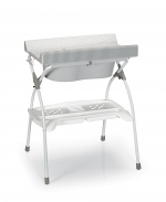 Пеленальный столик BabyLand by RAL-GOM New Rodi 2 в 1 — Белый (Little Sea)