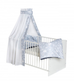 Комплект белья из 4-х предметов Schardt Tattoo — голубой