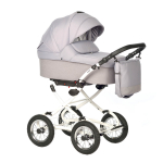 Коляска 2 в 1 Indigo BARBARA Classic — св.серый