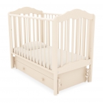 Детская кроватка Gandilyan (Гандылян) Анастасия (маятник) — Слоновая кость