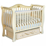 Детская кроватка КЕДР Bella 2 УМ — Слоновая кость