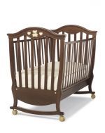Детская кроватка Erbesi Brigette — Antique Walnut