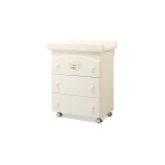 Детская комната Erbesi серия Crystal — Пеленальный комод Crystal Ivory (слоновая кость)