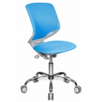Кресло ABC-KING Бюрократ  KD-7 — голубая