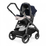 Автокресло Peg Perego Primo Viaggio SL на шасси Book S (шасси Jet) — Luxe Beige