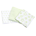 Салфетка Odenwalder 80x80 см Classic (3 шт.) 010039-1 — Классик Звезды Limette 0525