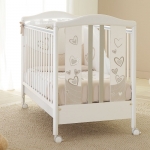 Детская комната Pali My Love  — Детская кроватка Pali My Love White Grey