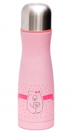 Термос Suavinex 500мл "Meaningful Life" для жидкости — роз.мишка