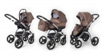 Коляска 3 в 1 Esspero I-Nova (шасси Chrome) — Coffee