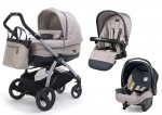 Коляска 3 в 1 Peg Perego Book Plus Culla Elite + Seggiolino Pop Up — Luxe Beige