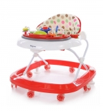 Ходунки Baby Care Sonic — Белый/Красный