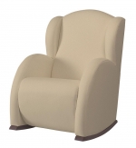 Кресло-качалка Micuna Wing/Flor — Chocolate/Beige Leatherette