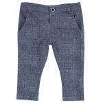 Брюки Chicco для мальчика Меланж — размер 104, цвет серо-синий