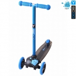 Самокат трехколесный Y-SCOO RT TRIO DIAMOND 120 Monsters 1 высота — blue Ziggi