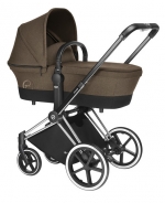 Коляска для новорожденных Cybex Priam (шасси Trekking Matt Black) — Cashmere Beige