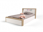Кровать классика ABC-KING MIX BUNNY №6 розовый 160*90
