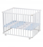 Детский манеж-кроватка Geuther Lucilee 94,5х102 — белая 97