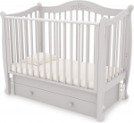 Детская кроватка Gandilyan (Гандылян) Моника (маятник) — Белая ночь