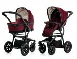 Коляска 2 в 1 Moon Tregg — Bordeaux Melange (991) 2017