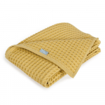 Плед Ceba Baby 90x90 вафельный — Cream Gold