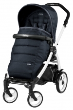Прогулочная коляска Peg Perego Book 51 Pop Up Completo (шасси White/Black) — Luxe Bluenight