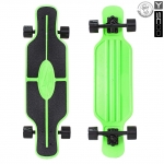 Скейтборд Y-SCOO Longboard Shark TIR 31" — GREEN/black
