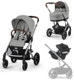 Коляска 3 в 1 Cybex Balios S Lux SLV