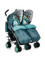 Коляска для двойни и погодок COSATTO Supa Dupa — Fjord