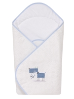 Одеяло-конверт Ceba Baby — My Dog Blue/Green