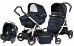 Коляска 3 в 1 Peg Perego Book S Elite Set Modular (шасси White/Black)