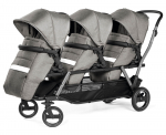 Коляска для тройни Peg Perego Triplette Piroet — City Grey