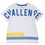 Футболка Chicco Challenge для мальчика — Белый, р.116