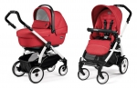 Коляска 2 в 1 Peg Perego Book 51 XL Modular (шасси White/Black) — Mod Red