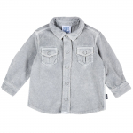 Рубашка Chicco трикотажная, цвет серый — Серый, р.104
