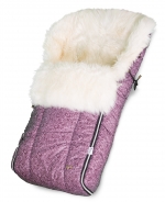 Конверт в коляску меховой Esspero Nicolas Icelandic Sheep (натуральная овчина) — Cucumbers