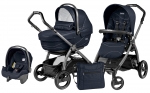 Коляска 3 в 1 Peg Perego Book S XL Set Modular (шасси Jet) — Bloom Navy