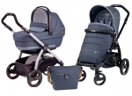 Коляска 2 в 1 Peg Perego Book Plus XL Modular — Blue Denim