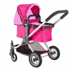 Кукольная коляска RT 646 — фуксия-розовый