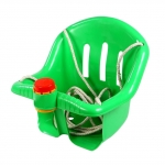 Качели с барьером безопасности RT, с клаксоном — зеленые